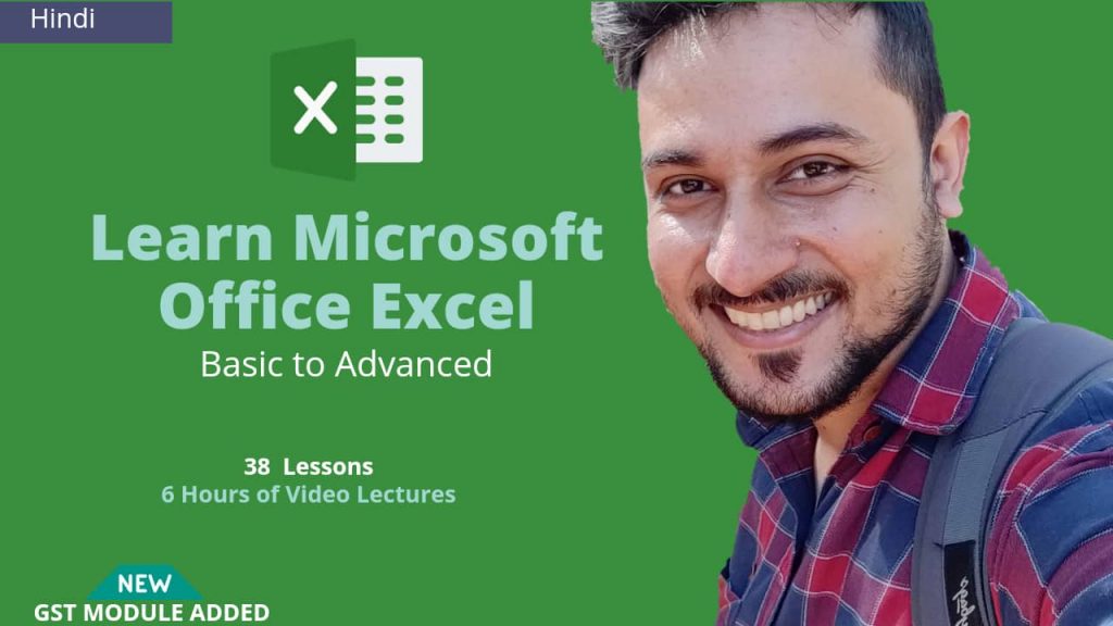 Microsoft Office Excel in ENglish ( Beginners to Advanced)
